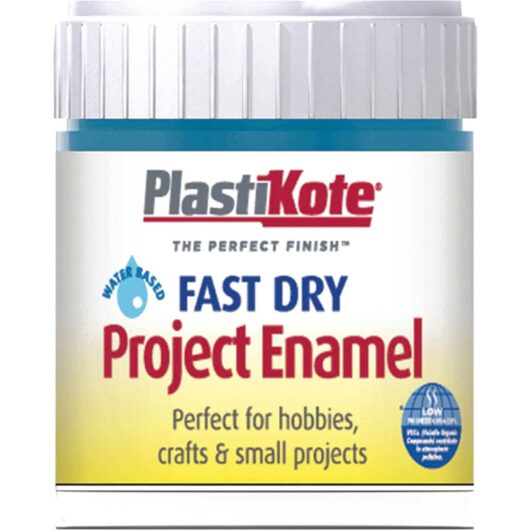 Plastikote Fast Dry Enamel Paint Harbour Blue 59ml