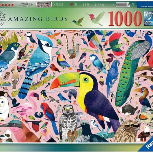 Ravensburger Matt Sewell's Amazing Birds 1000 Piece Puzzle